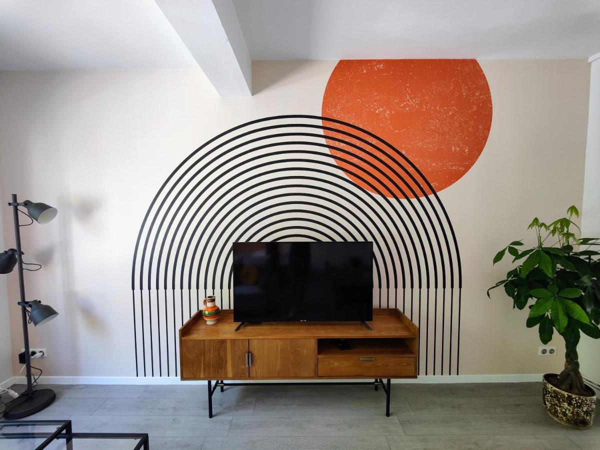 Le Rainbow - Grand Studio Avec Terrasse Dunkirk Exterior foto
